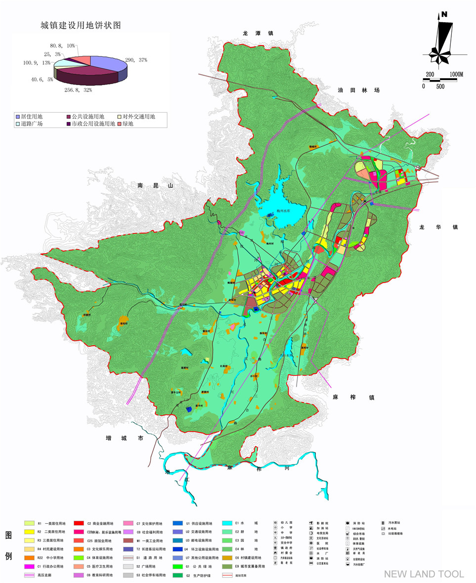 惠州市龙门县永汉镇总体规划(2008-2020)