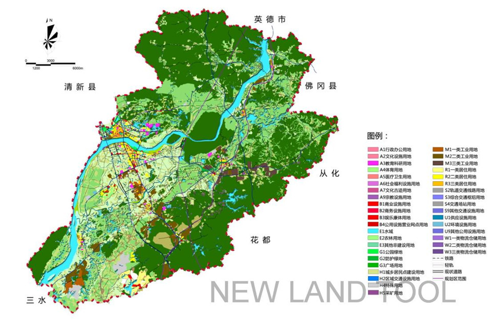 清远市城市近期建设规划(2011-2015)